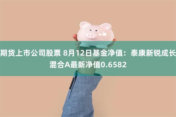 期货上市公司股票 8月12日基金净值：泰康新锐成长混合A最新净值0.6582